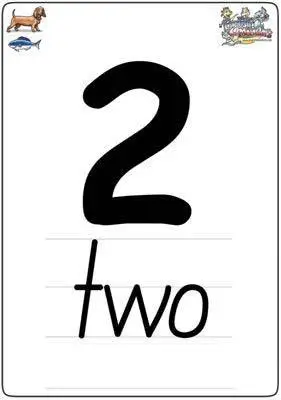 数字【少儿英语单词卡】