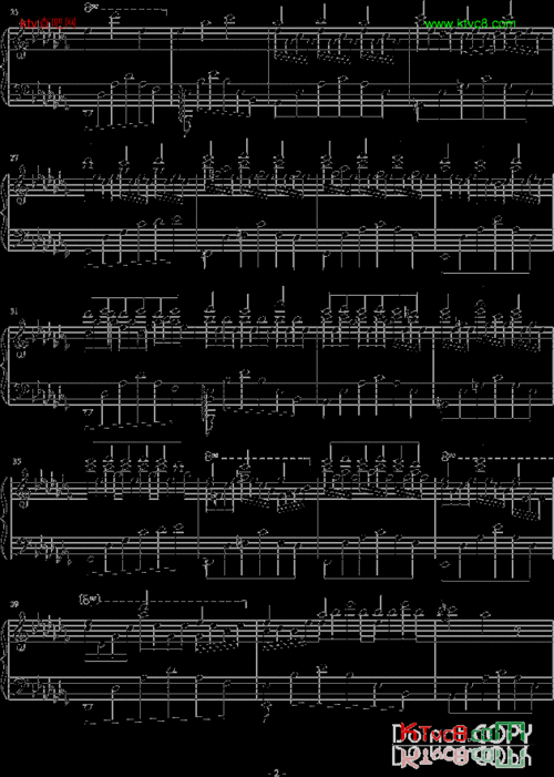 《末日》清代皇帝演唱(奏) ,原创钢琴曲谱,器乐,国语歌曲谱 - 钢琴