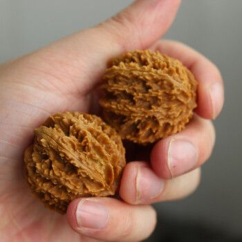 文玩把玩野生山核桃多刺密扎手粗筋官帽文玩把玩核桃精选手把件健身