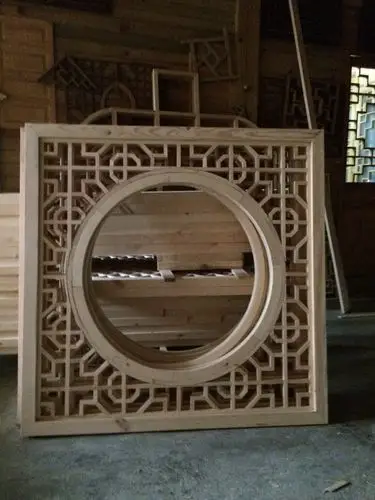 仿古木格木窗 花格 花格窗