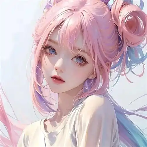 手绘现代美女惊艳高清头像图片36张_女生动漫头像_头像屋