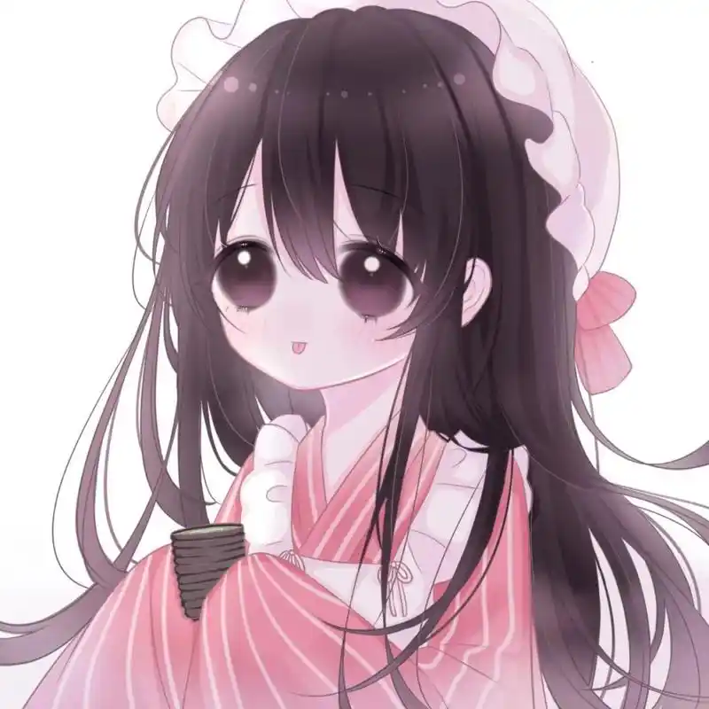 呆萌动漫女生头像,简直卡哇伊