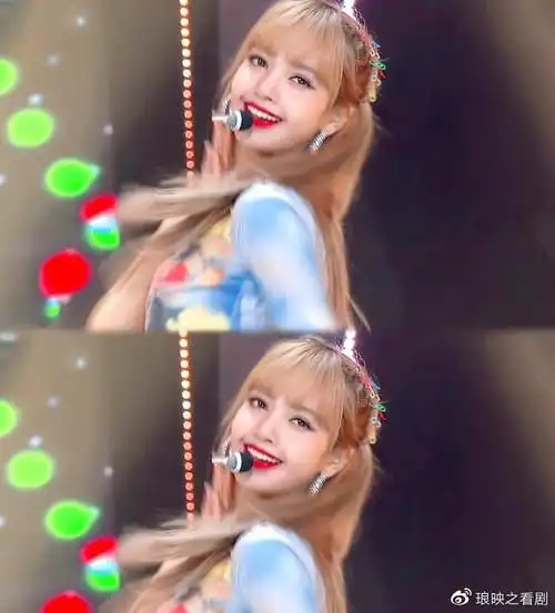 lisa的舞台妆火了看清她头上戴的是啥这同款我能买一堆