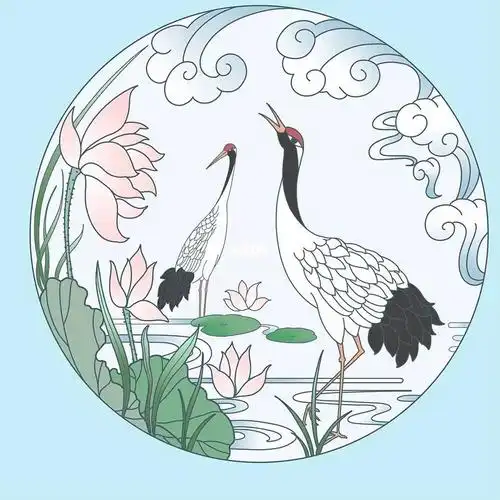 汉服设计  #纹样  #中国传统图案纹样  #纹样设计  #插画设计  #汉