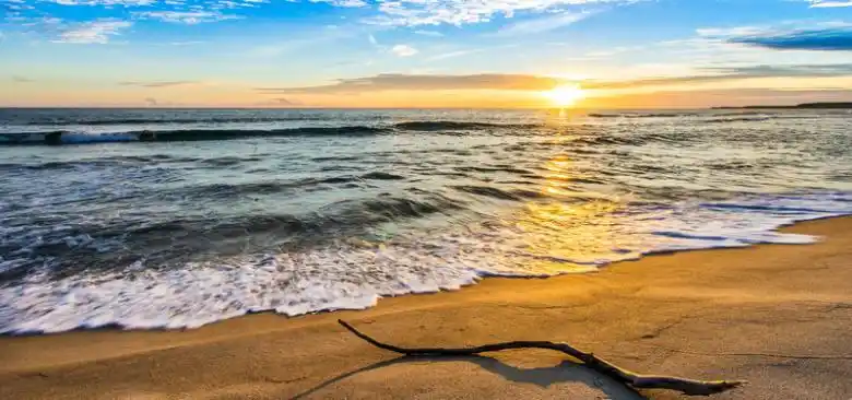 大海沙滩淘宝海报背景banner