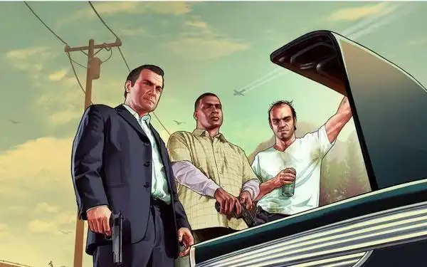 gta5为什么三主角,大多数都是富兰克林站在中间,难道富兰克林是老大