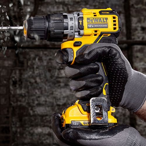 电钻得伟12v电动工具多功能家用手电无刷冲击dcd706d2电钻