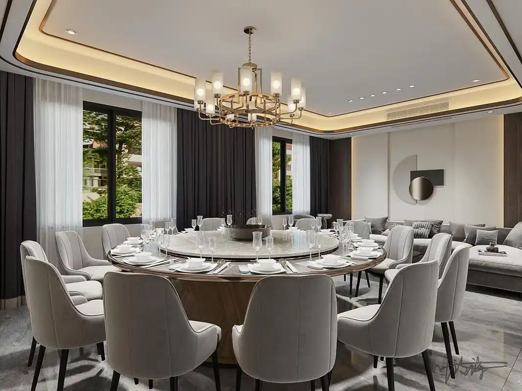 餐厅-包厢-包间|空间|酒店餐饮设计|诗诗小仙女 - 原创作品 - 站酷