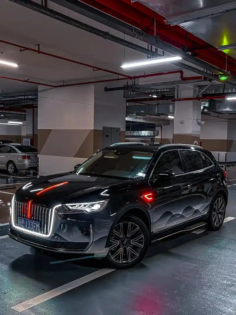 红旗hs5.感觉一下就来了 #汽车改色贴膜 #红旗hs5#图 - 抖音