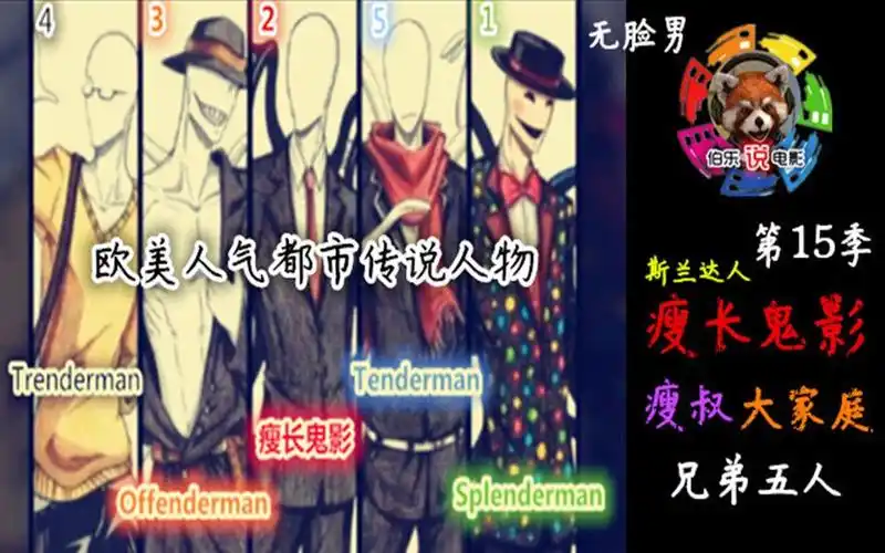 伯乐说电影瘦长鬼影第15季瘦叔大家庭兄弟五人大揭秘