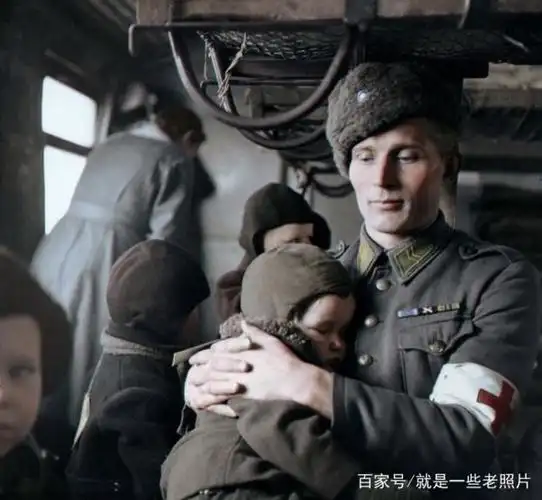 没有炮火和没有硝烟,一组平静的二战彩色老照片