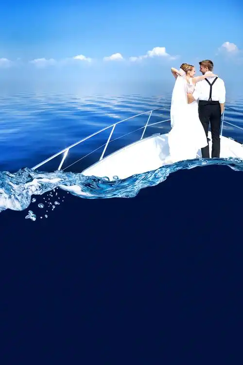 婚庆婚纱照背景素材