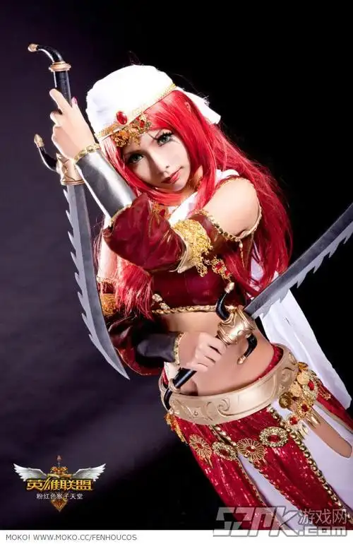 lol中单女英雄cos合集卡特阿狸神似