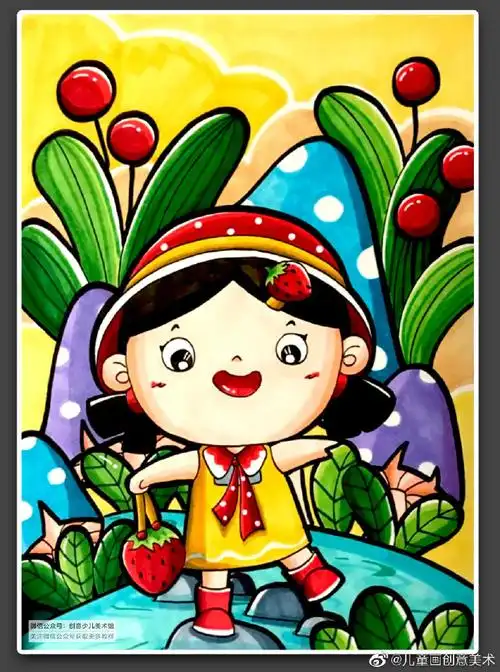 儿童画##创意儿童画##趣味儿童画##创意灵感素材