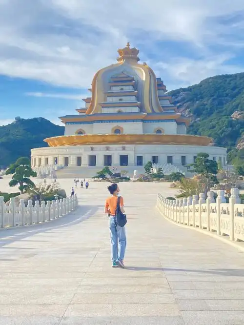 优质佛教景点舟山普陀观音法界