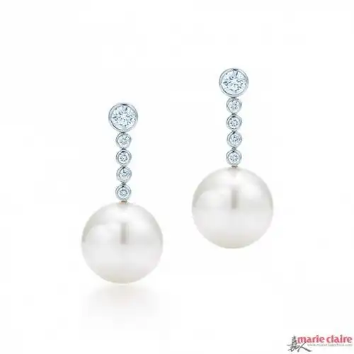 蒂芙尼 tiffany jazz 系列 南海珍珠耳环