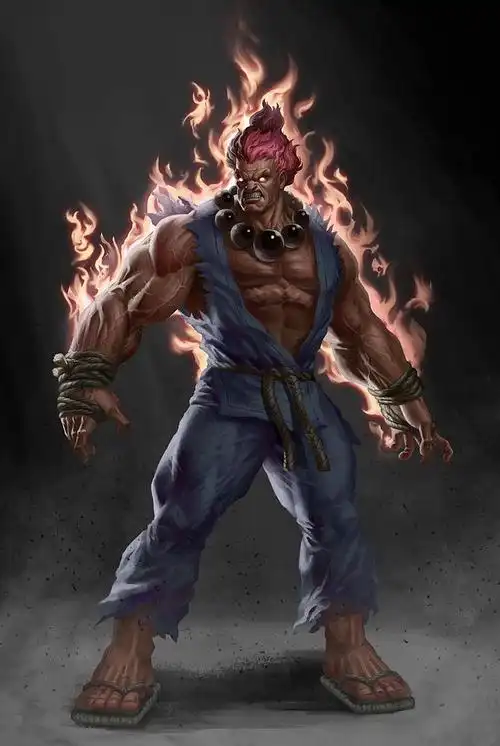 鲵米豆豆从缺心眼的小菊花转采于2018-08-02 10:31:45豪鬼y原画