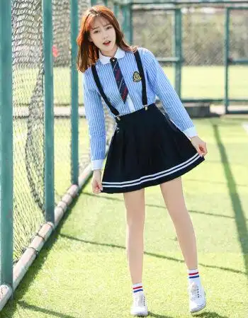 班服套装学生校服夏季韩国初高中水手服jk制服毕业照服装学院风女 女