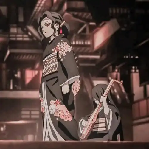 《鬼灭之刃》鬼舞辻无惨的女性形态,动漫头像壁纸自剪分享