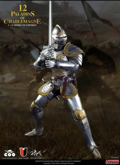 coomodel se003 1/6 帝国系列 查理曼 12圣骑士