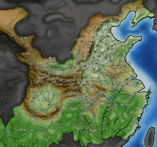 三国志什麽时候能做这样的地图就好了