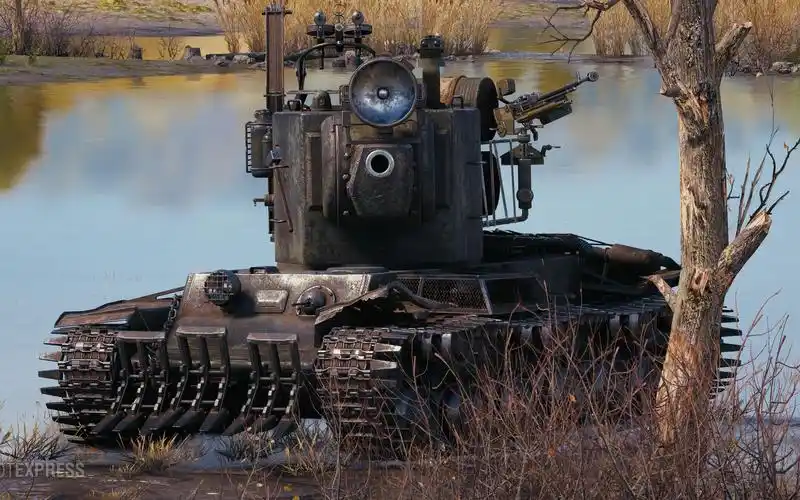 【坦克世界】kv2神教:只是在人群里多看了你一眼.