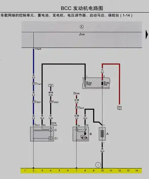 汽车发电机电路,简述汽车发电机的功用