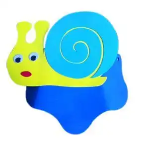 蜗牛儿童剪纸头饰蜗牛