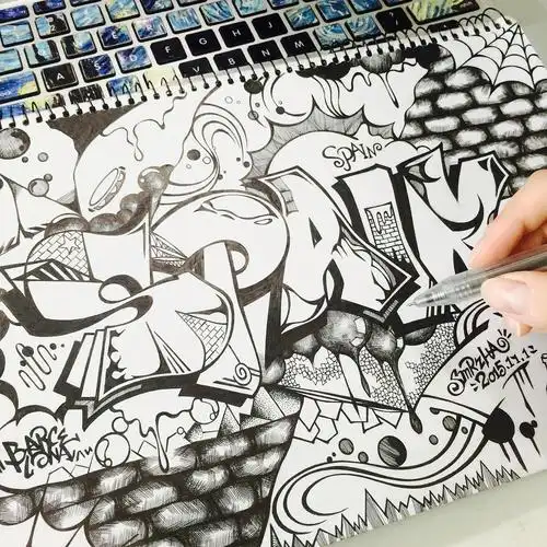 手绘字体流程-spain