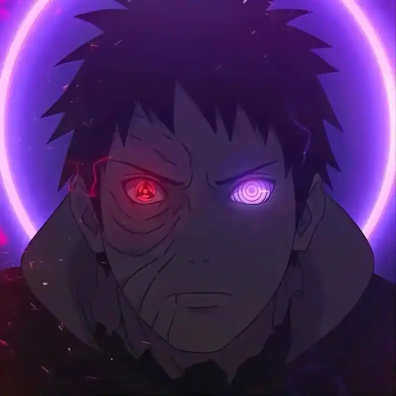 火影忍者宇智波带土头像. - 抖音