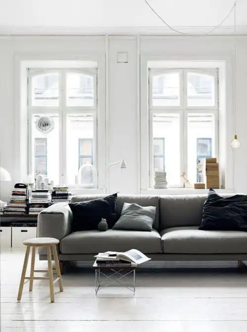 明亮清新宜家北欧风格小户型公寓设计欣赏_齐家网装修效果图