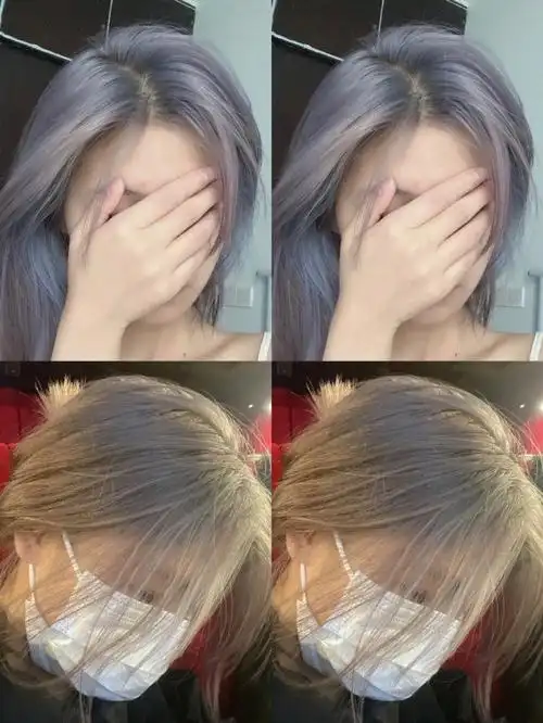 太好看了601578 越洗越好看的蓝灰色9573冷艳高级清冷的