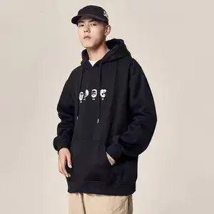 人物头像套头卫衣图片