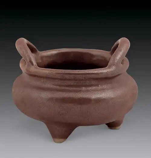 【明 紫金釉香炉】拍卖品_图片_价格_鉴赏_明代单色釉瓷器_雅昌艺术品