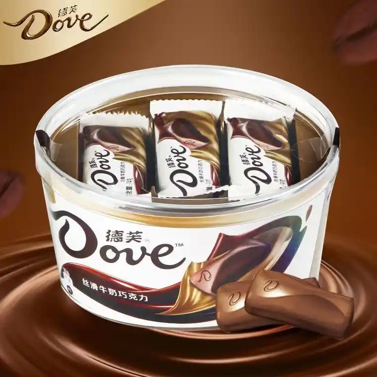 极速爆料德芙巧克力碗装252g