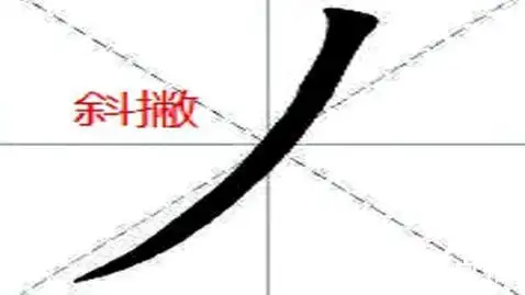 校本课程写字第七课 基本笔画 撇