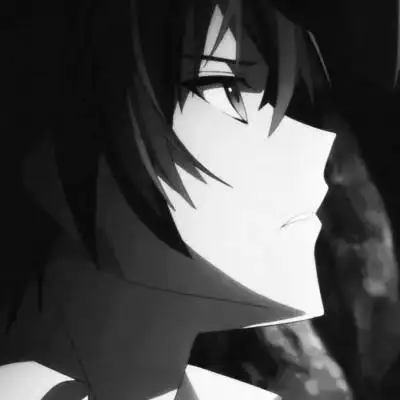 邪魅二次元男生头像 二次元黑暗冷血风格男生头像