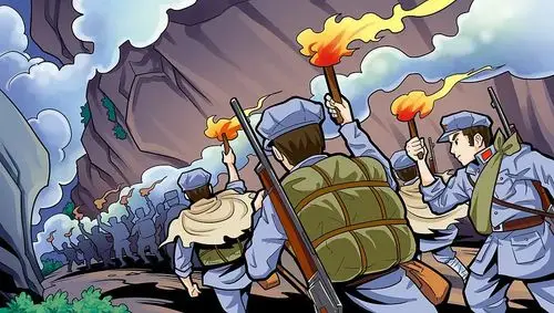 忆往昔红军长征路