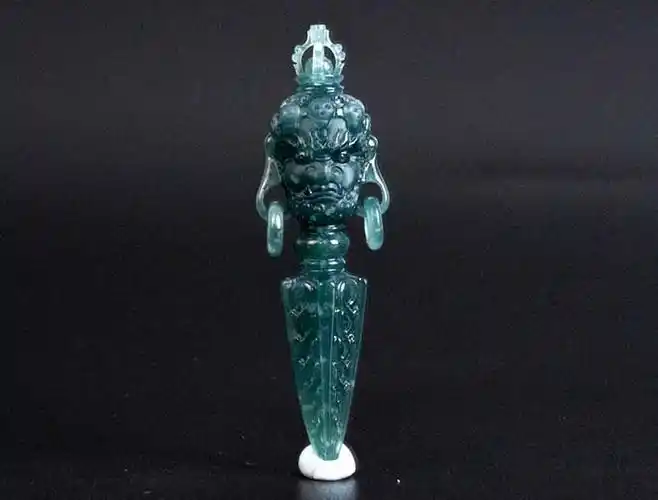 玉雕大师段艳巡作品《降魔杵》7