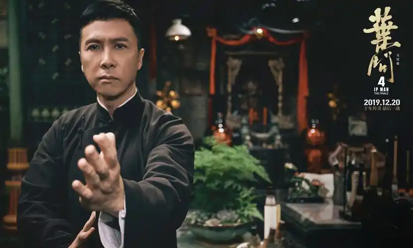 叶问4曝杜比影院海报沉浸体验传奇咏春巅峰对决