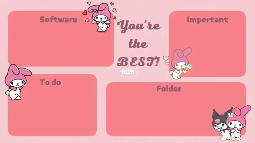 三丽鸥第3弹美乐蒂原创电脑壁纸