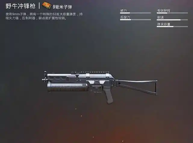 野牛冲锋枪有多猛?秒杀大盘鸡,人气直逼m416