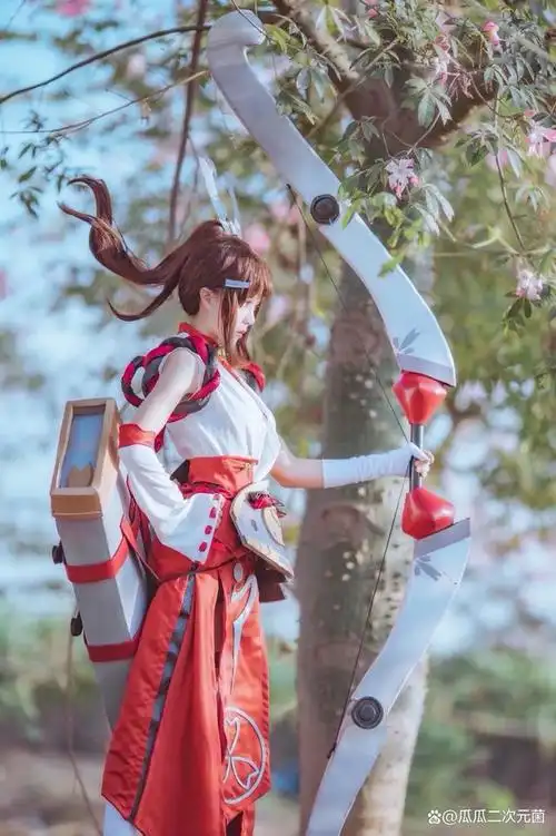 二次元cos:王者荣耀·伽罗·原皮 cos