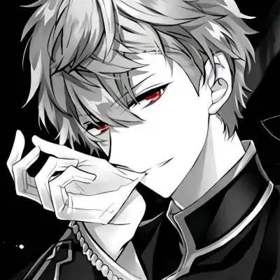 男生异瞳酷帅动漫头像