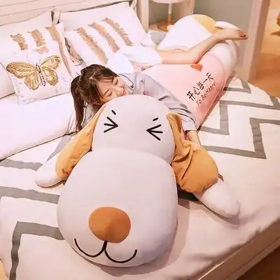 狗狗公仔布娃娃小号女生毛绒玩具可爱f抱抱熊女孩公主儿童睡觉玩