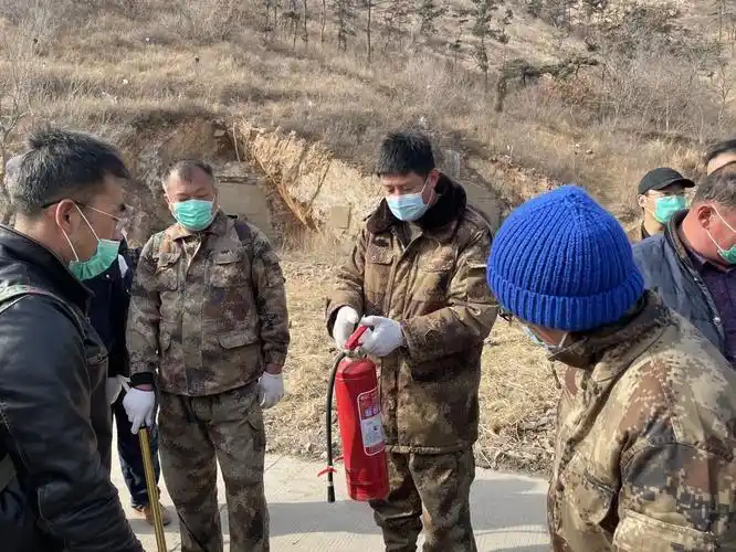 大钦岛乡开展森林防火应急处置演练