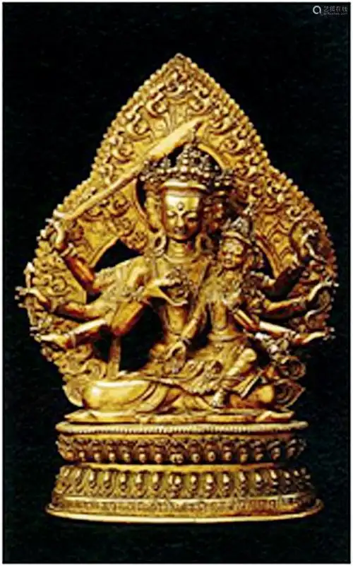 尼泊尔摩利支天与明妃