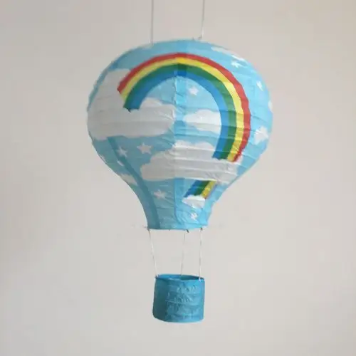 热气球纸灯笼 外贸出口 装饰灯笼可定制 厂家批发