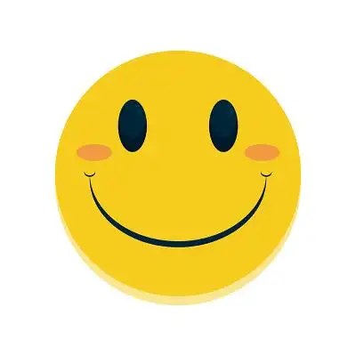 黄色手绘卡通圆脸笑脸表情矢量元素png素材笑脸元素