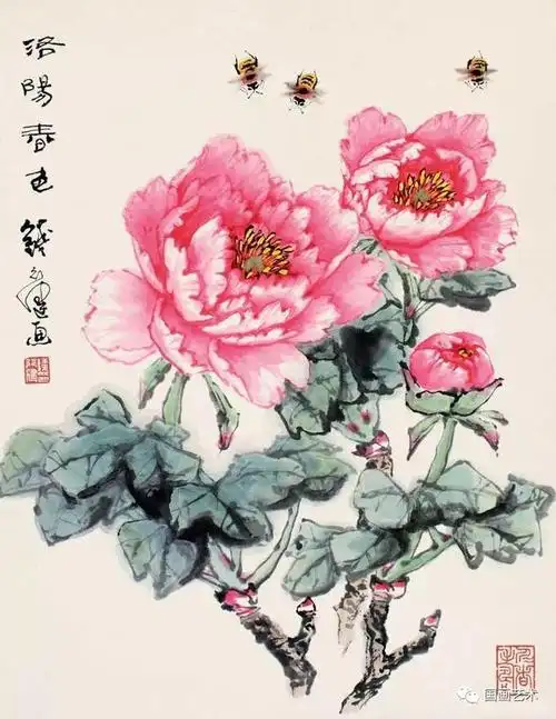 道法自然——钱行健花鸟册页欣赏(2)|花鸟画|写意|江寒汀|著名画家